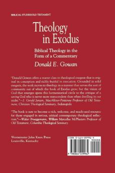 Theology in Exodus: Biblical Theology in the Form of a Commentary