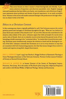 Ethics in a Christian Context (Library of Theological Ethics)