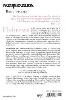 Hebrews (Interpretation Bible studies)
