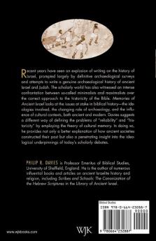 Memories of Ancient Israel: An Introduction to Biblical History--Ancient and Modern