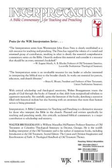 First and Second Samuel: Interpretation (Interpretation: A Bible Commentary for Teaching and Preaching)