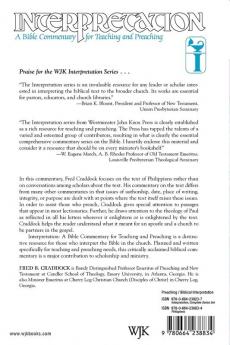 Philippians: Interpretation (Interpretation: A Bible Commentary for Teaching and Preaching)