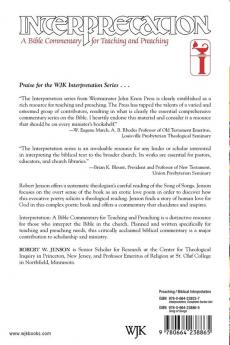 Song of Songs: Interpretation (Interpretation: A Bible Commentary for Teaching and Preaching)