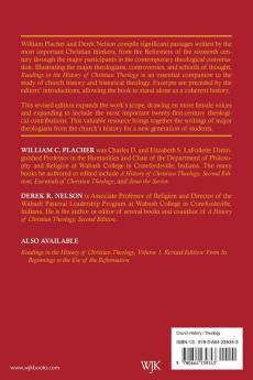 Readings in the History of Christian Theology Volume 2