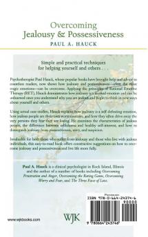 Overcoming Jealousy and Possessiveness