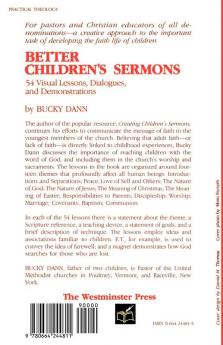 Better Children's Sermons: 54 Visual Lessons Dialogues and Demonstrations