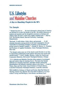 U.S. Lifestyles and Mainline Churches: A Key to Reaching People in the 90's