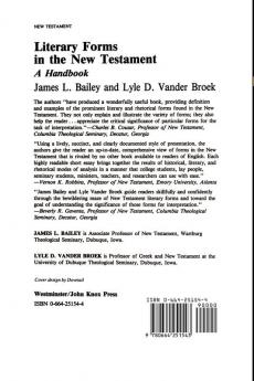 Literary Forms in the New Testament