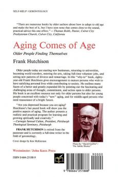 Aging Comes of Age: Older People Finding Themselves