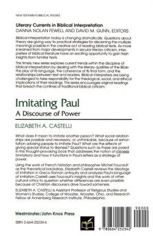 Imitating Paul: A Discourse of Power (Literary Currents in Biblical Interpretation)