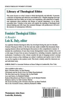 Feminist Theological Ethics: A Reader (Library of Theological Ethics)