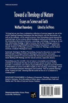 Toward a Theology of Nature