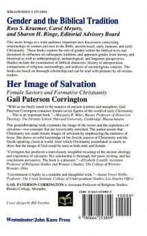 Her Image of Salvation: Female Saviors and Formative Christianity (Gender and the Biblical Tradition)