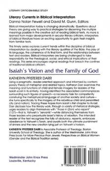 Isaiah's Vision and the Family of God (Literary Currents in Biblical Interpretation)