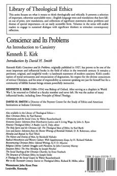 Conscience and Its Problems: An Introduction to Casuistry (Library of Theological Ethics)