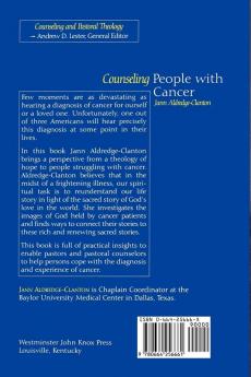 Counseling People with Cancer (Counseling and Pastoral Theology)