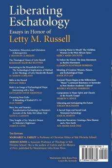 Liberating Eschatolgoy: Essays in Honor of Letty M. Russell