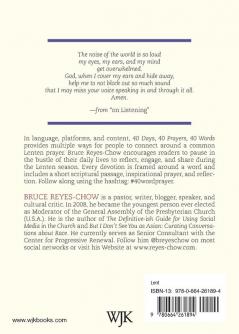 40 Days 40 Prayers 40 Words: Lenten Reflections for Everyday Life