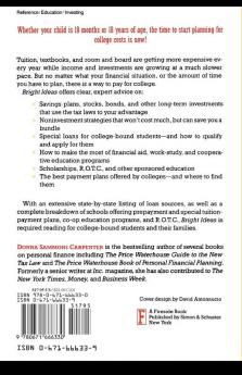 Bright Ideas: The Ins & Outs of Financing a College Education