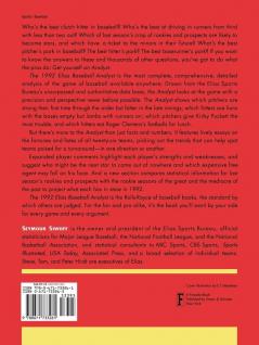 Elias Baseball Analyst 1992