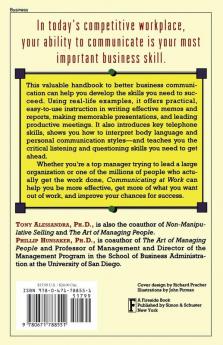 Communicating at Work