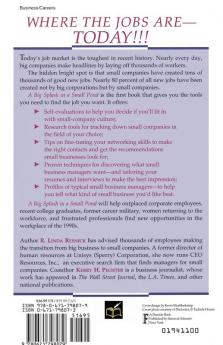 A Big Splash in a Small Pond: Finding a Great Job in a Small Company