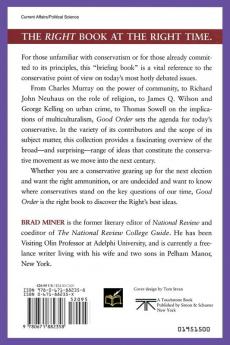 Good Order: Right Answers to Contemporary Questions