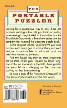 SIMON AND SCHUSTER'S TWO-MINUTE CROSSWORDS Vol. 1 (Series 1)