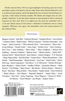 The Best American Poetry 1995