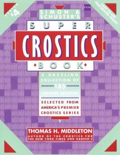 Simon & Schusters Super Crostics # 4 (Super Crostics Book)