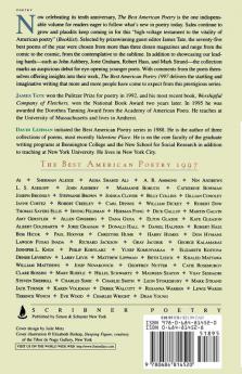 The Best American Poetry 1997