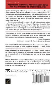 Tell Newt to Shut Up: Prize-Winning Washington Post Journalists Reveal How Reality Gagged the Gingrich Revolution