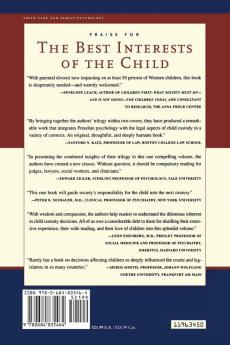 The Best Interests of the Child: The Least Detrimental Alternative