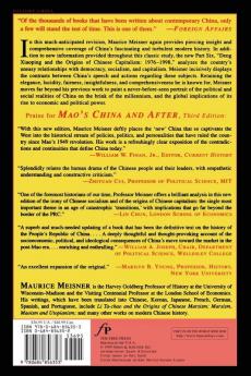 MAO'S CHINA AND AFTER: A History of the People's Republic Third Edition