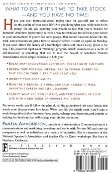 Clarity Quest: How to Take a Sabbatical Without Taking More Than a Week Off