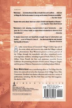 Republic of Dreams: Greenwich Village: The American Bohemia 1910-1960