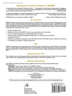 SIMSOC: Simulated Society Coordinator's Manual: Coordinator's Manual Fifth Edition