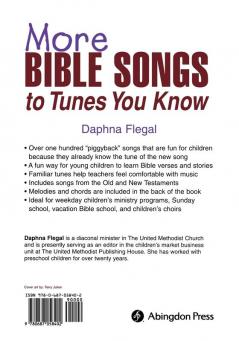 More Bible Songs to Tunes You Know