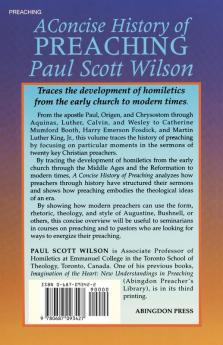 Concise History of Preaching