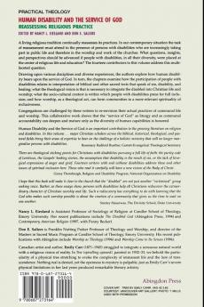 Human Disability and the Service of God