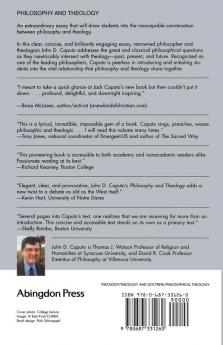 Philosophy and Theology