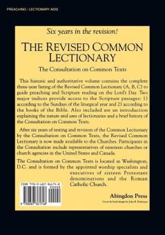 The Revised Common Lectionary