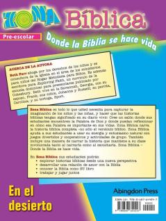 Zona Biblica En El Desierto Preschool Leader's Guide: Bible Zone in the Wilderness Spanish Preschool Leader's Guide