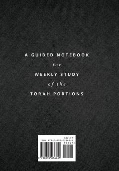 Torah Portions Notebook: A Notebook for Weekly Study