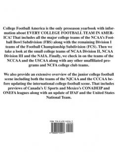 College Football America 2018 Yearbook