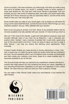Musician's Survival Guide to a Killer Record