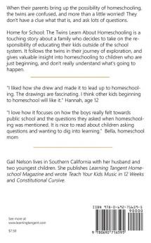 Home for School: The Twins Learn About Homeschooling: 1