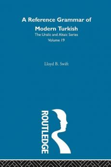 Reference Grammar of Modern Turkish