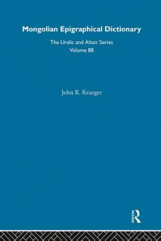 Mongolian Epigraphical Dictionary in Reverse Listing