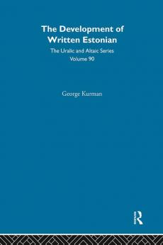 Development of Written Estonian